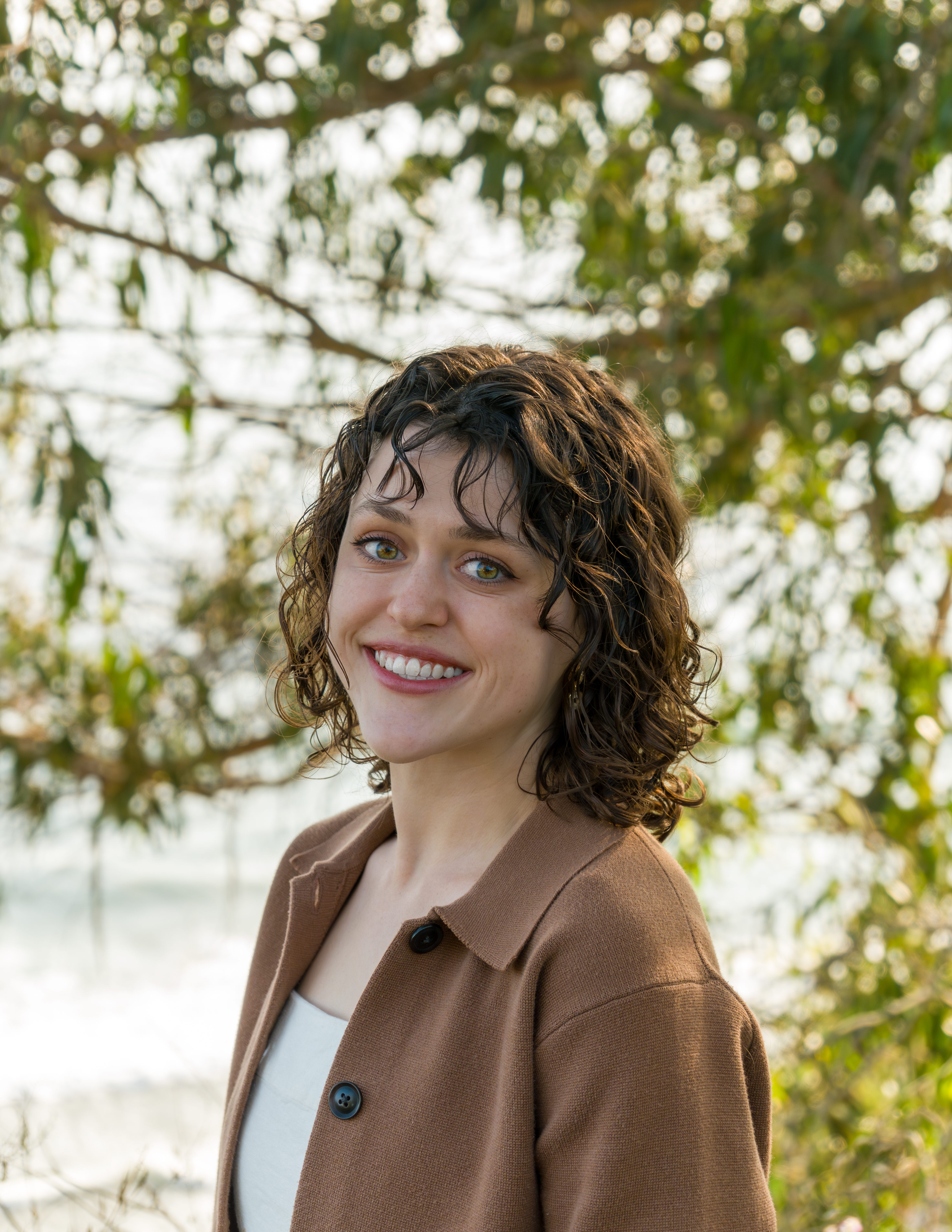 Portrait of Kaitlin Miller smiling outdoors